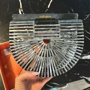 EUC Cult Gaia Acrylic Ark Bag in sz SMALL